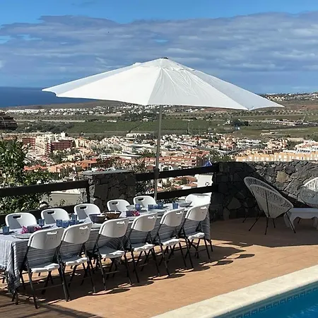 Marianna Con Piscina Climatizada Y Barbacoa * Costa Adeje (Tenerife)